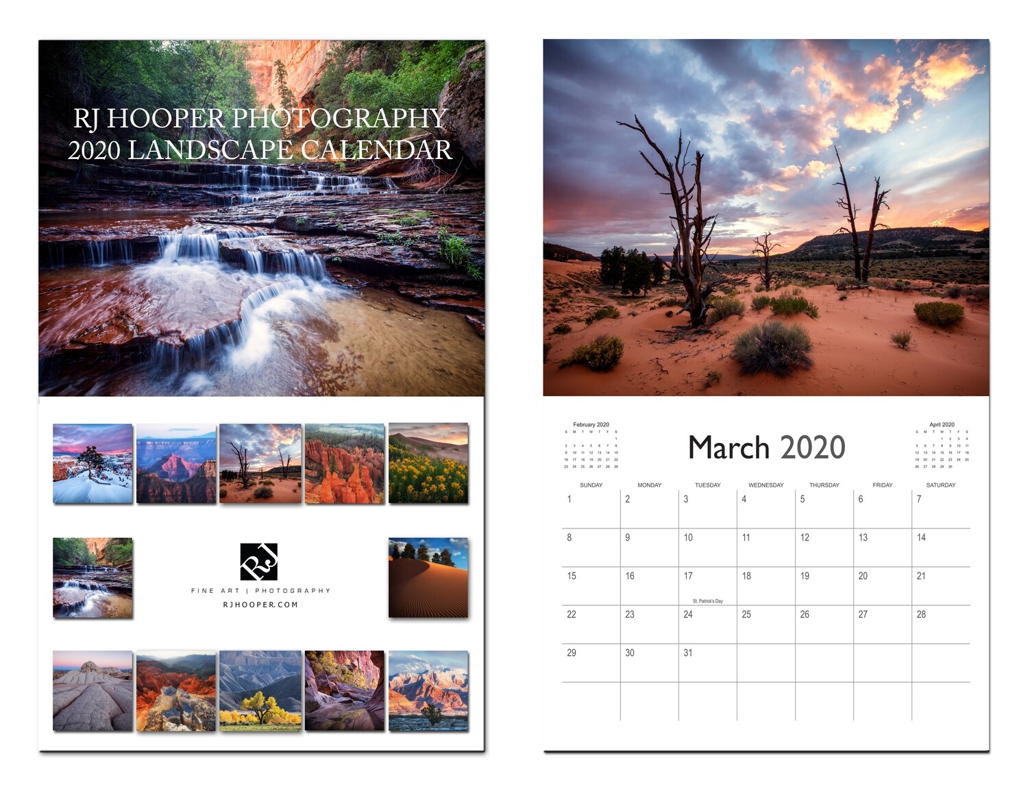 2020 Landscape Calendar