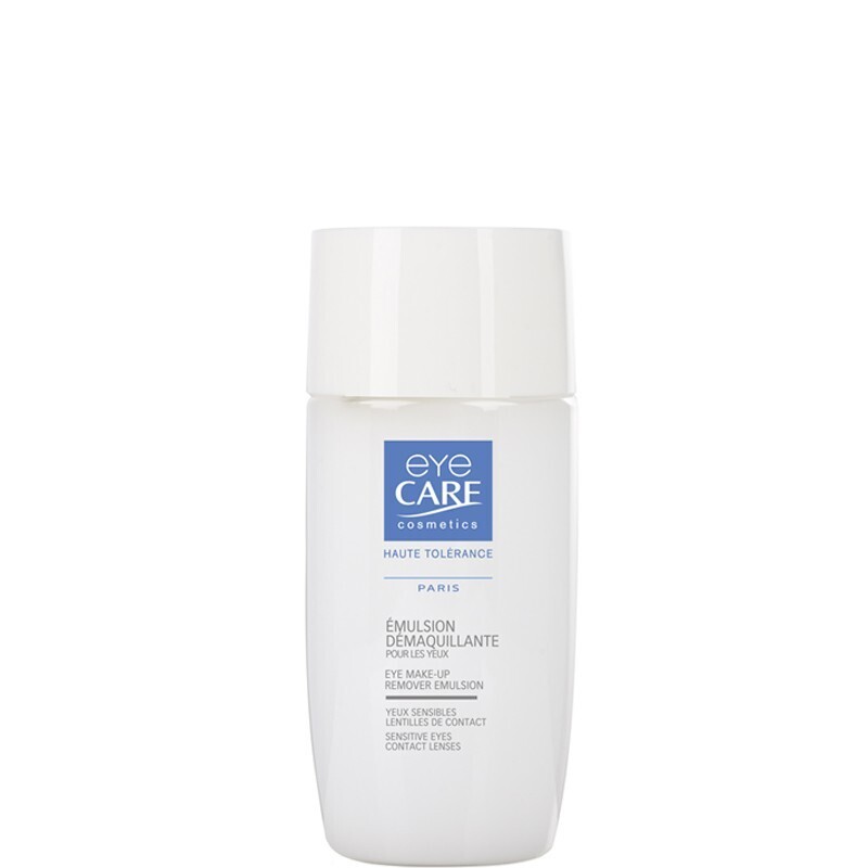 Emulsion eye make up remover