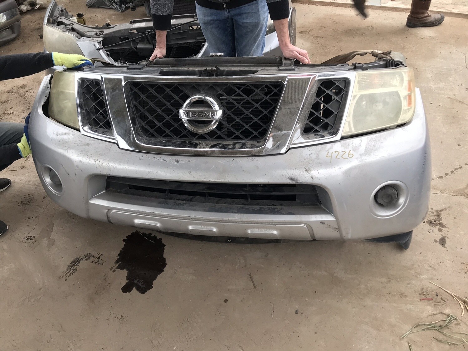 Frontal Nissan Pathfinder 2008-2012