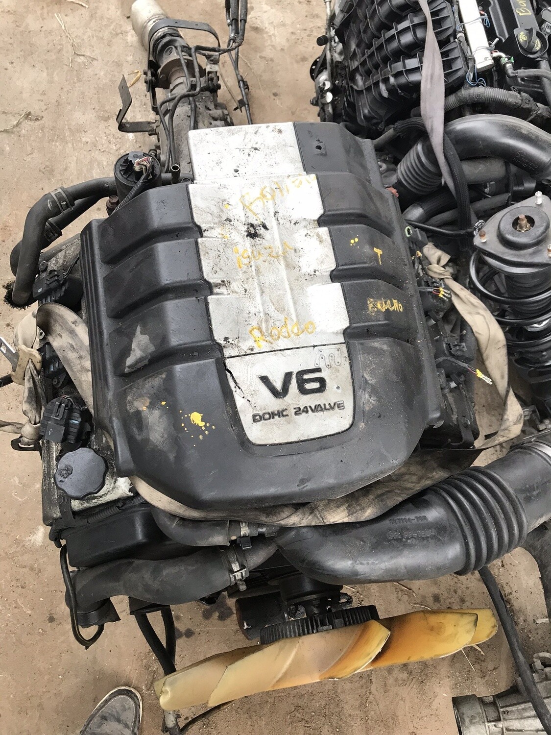 Motor Rodeo, Passport, Amigo 1998-2000 3.2 6VD1