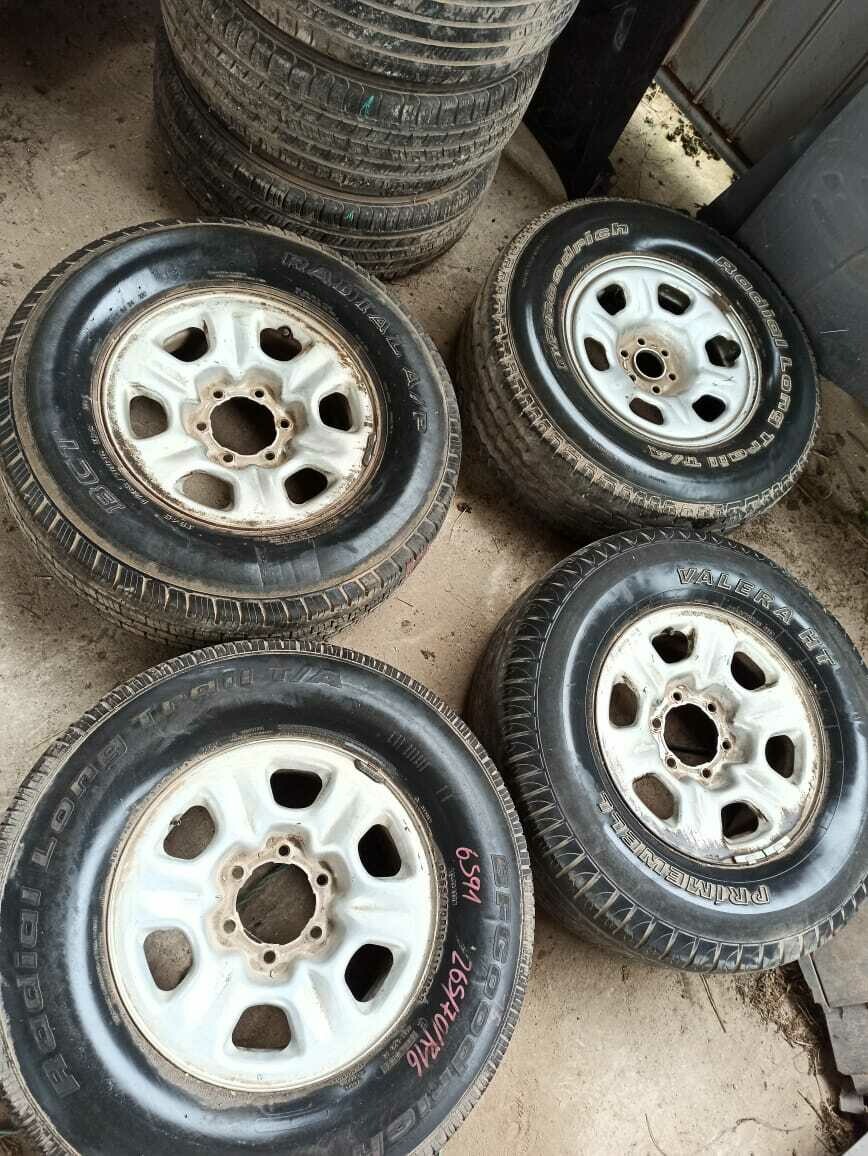 Aros y llantas 4runner 2003-2009. de lata 265/70R16