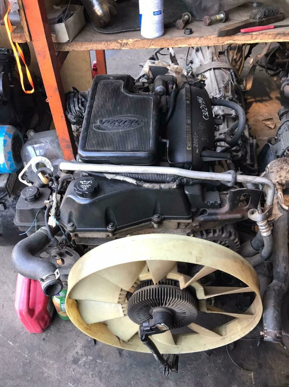 Motor Chevrolet Trailblazer 2005 4.2