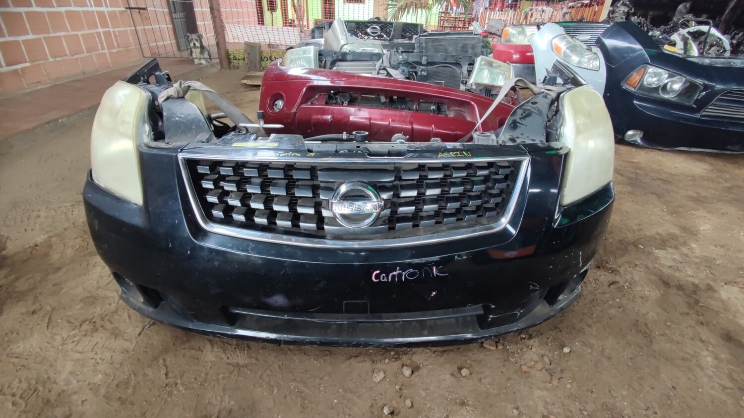 FRONTAL NISSAN SENTRA 07-12