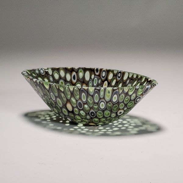 Pointy Oval Murrine Vessel