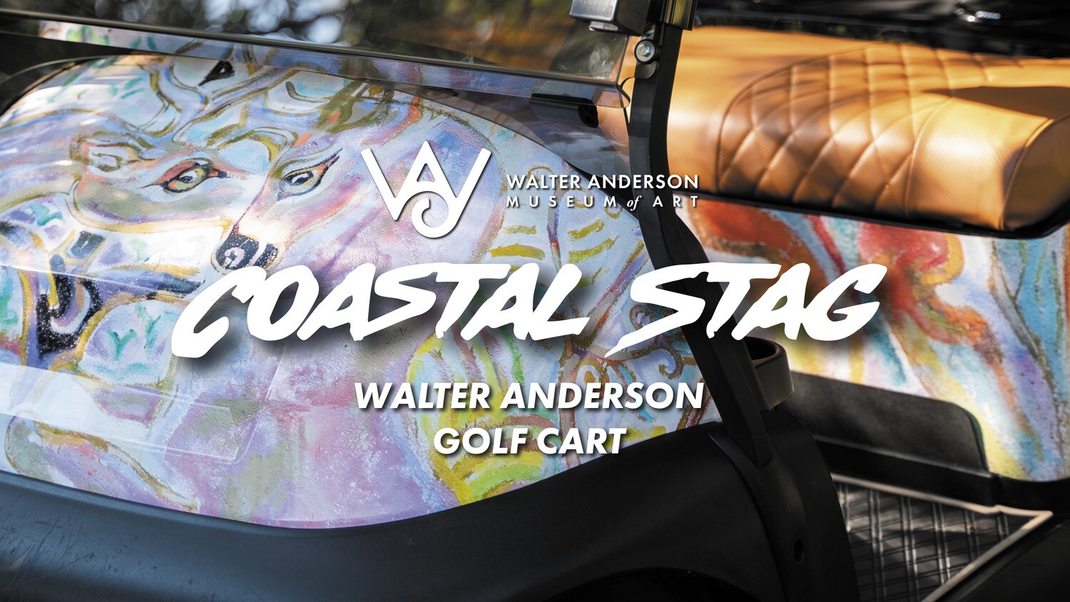 RAFFLE | "Coastal Stag" Edition Golf Cart