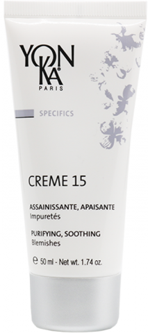 CREME 15 - Purifying, Soothing Anti-Acne Cream