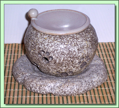 1259 Tea Incense Burner:  Stone