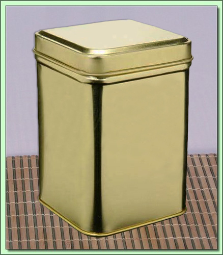 Can Storage: 3 oz.Tea Square Can