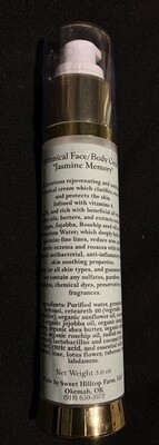 All Natural! Botanical Jasmine Face Cream