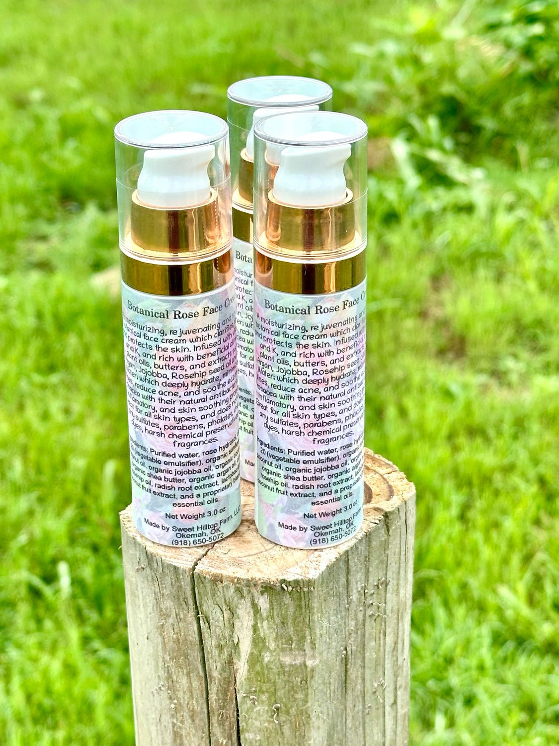 Botanical Rose Face Cream- 100% Natural, Original Recipe, And Chemical-Free. 20% off Sale!