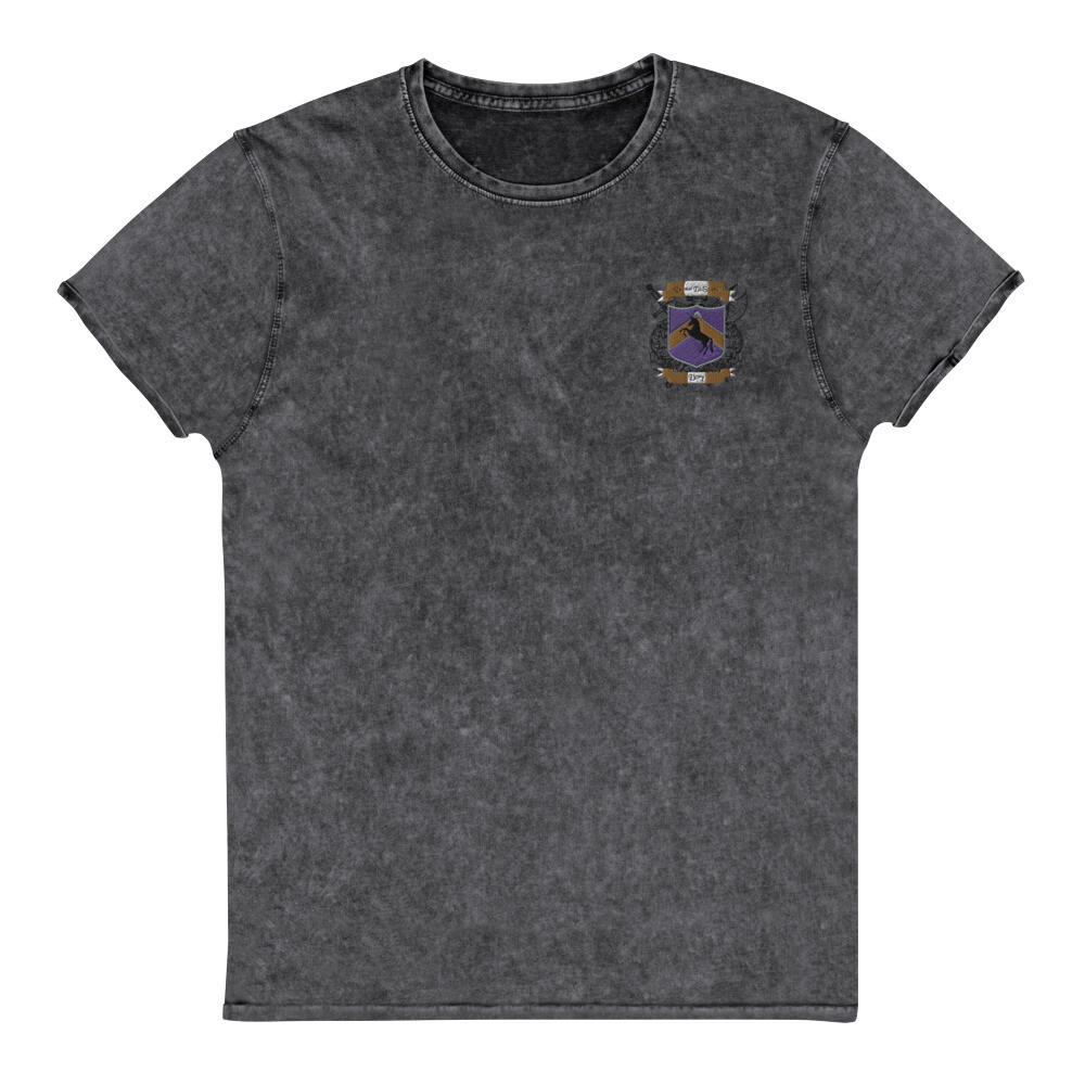 Denim T-Shirt - Donnie D's Crest Logo