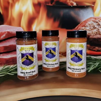 Donnie D&#39;s 3 Pack Rub Set