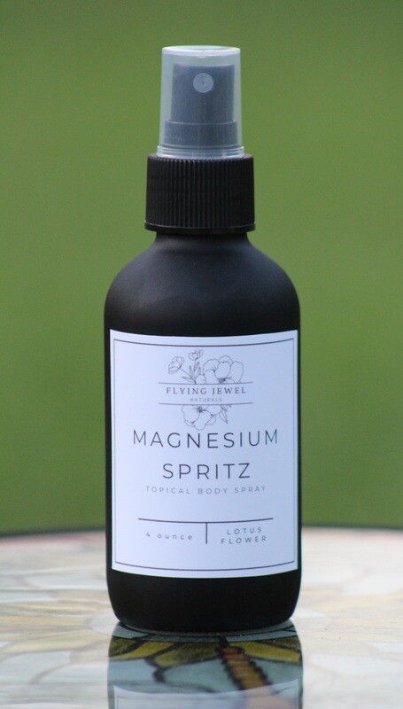 Magnesium Oil Spritz ~ Unscented 4 oz