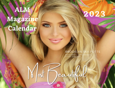 PRINT W/ DIGITAL CALENDAR- ALM Magazine, "Most Beautiful" Kids Calendar, 2023
