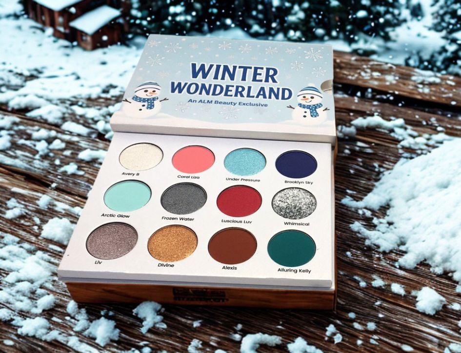 ❄️One ALM Beauty Winter Wonderland Eyeshadow Palette❄️
