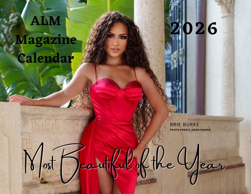 Print-ALM Magazine's " Most Beautiful of the Year" 2026 Calendar