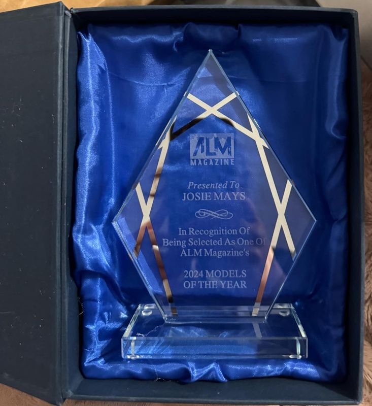 ALM MAGAZINE'S 2026 MODELS OF THE YEAR CRYSTAL AWARD