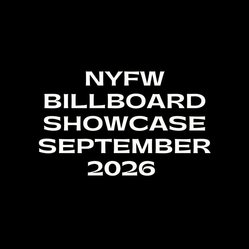 🌟 Times Square Billboard Experience – New York Fashion Week 2026