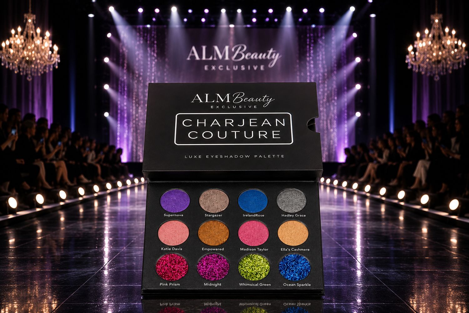 ALM Beauty x Charjean Couture: One Luxe Eyeshadow Palette– Limited Edition