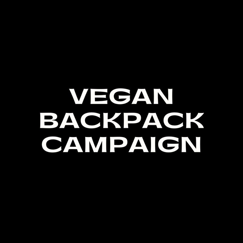 Brand Ambassadors Vegan Backpack Non-Refundable