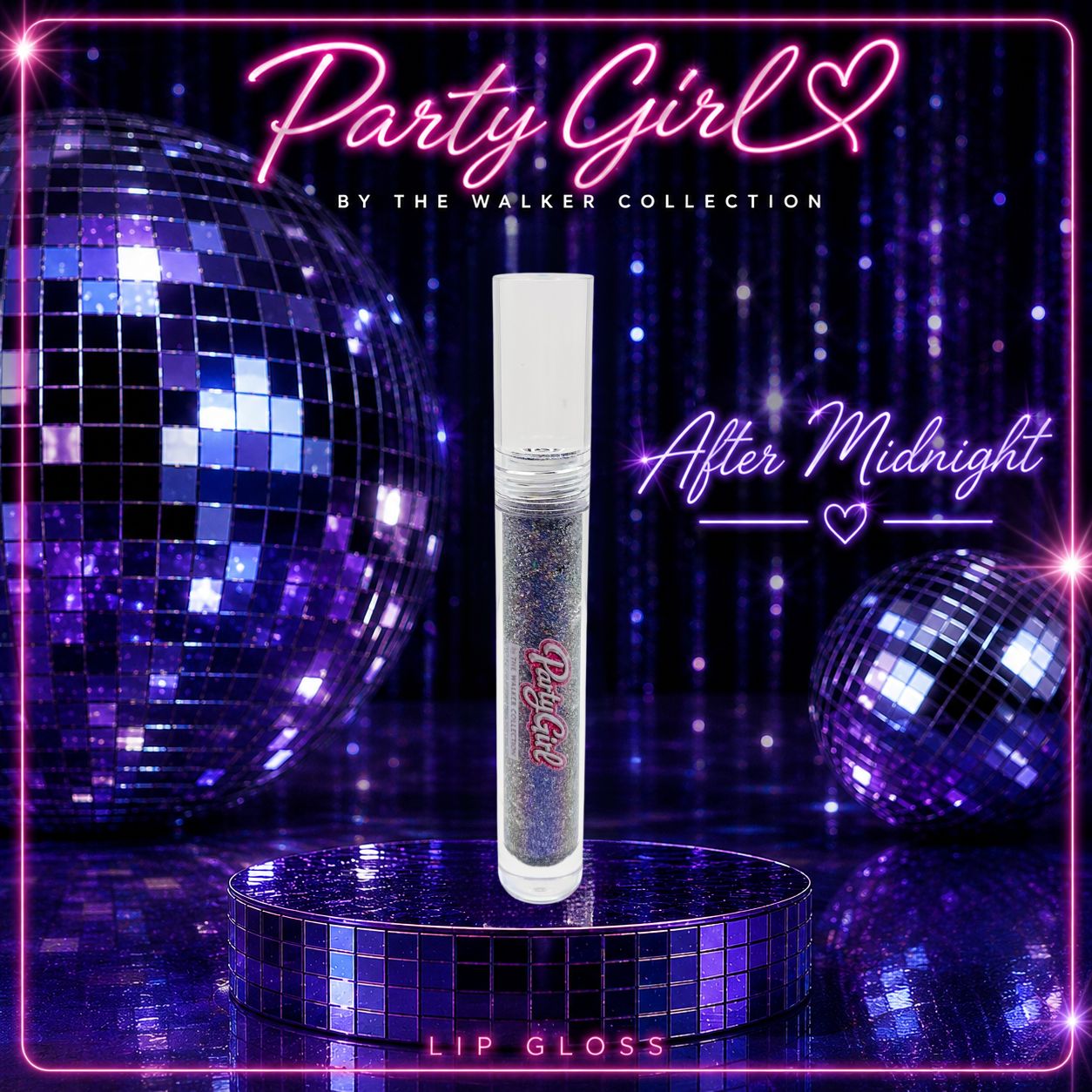 Party Girl Lip Glosses by The Walker Collection