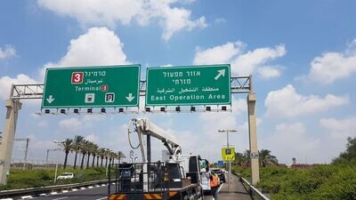 שילוט כבישים