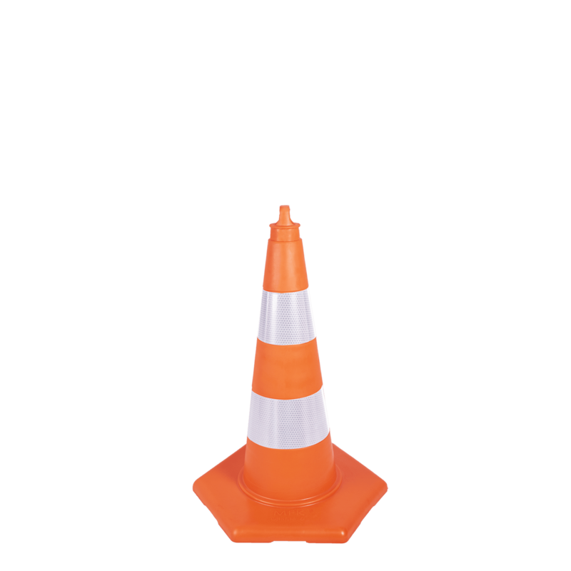 קונוס PVC גובה 50 ס&quot;מ