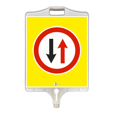 שילוט מודולארי לחיבור מעל עמוד גמיש/עמוד סימון -מגש מרובע