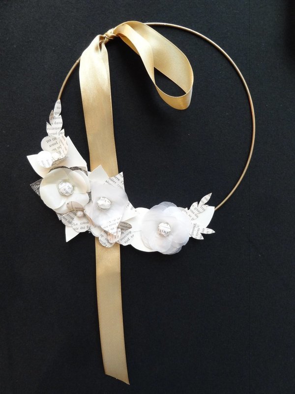 Cercle fleuri 20 cm