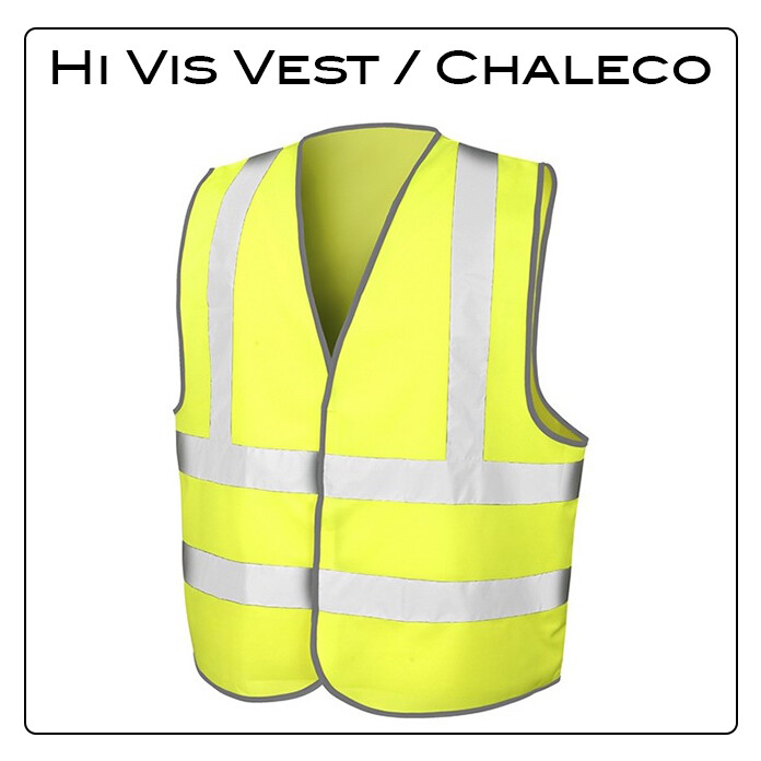 Hi Vis Vest / Chaleco - PPE