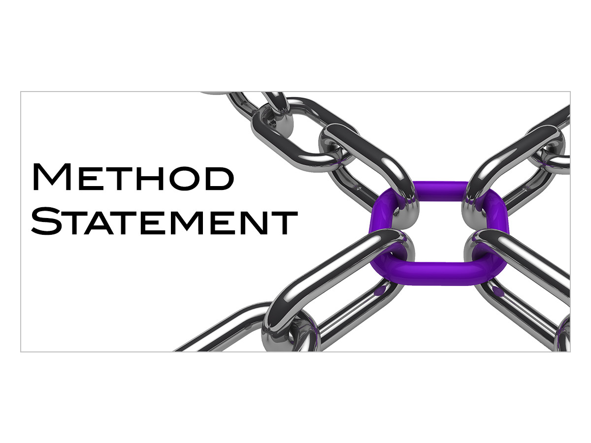 Method Statement - rate per sqm