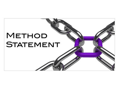 Method Statement - rate per sqm