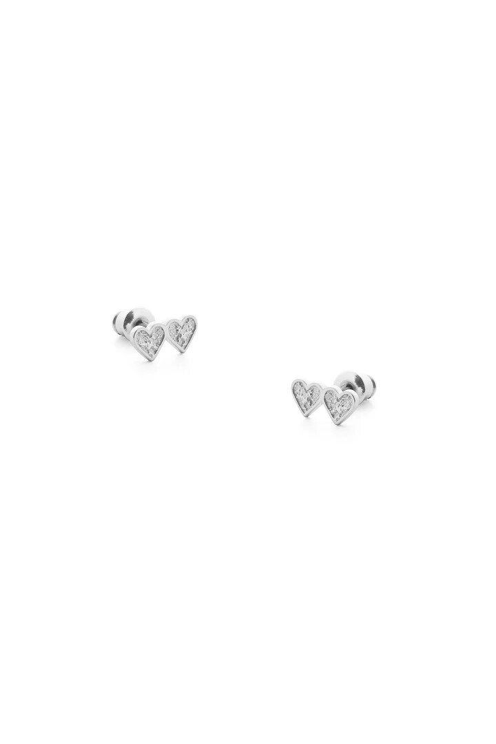 Heartbeat Earrings Silver