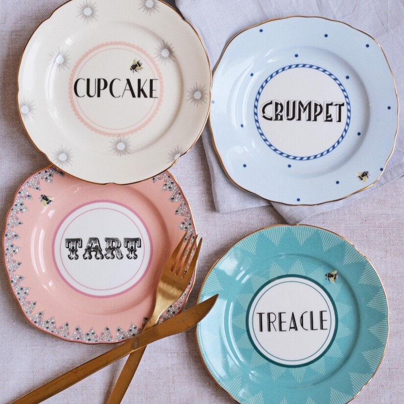Side Plate - Cupcake/Tart/Crumpet/Treacle