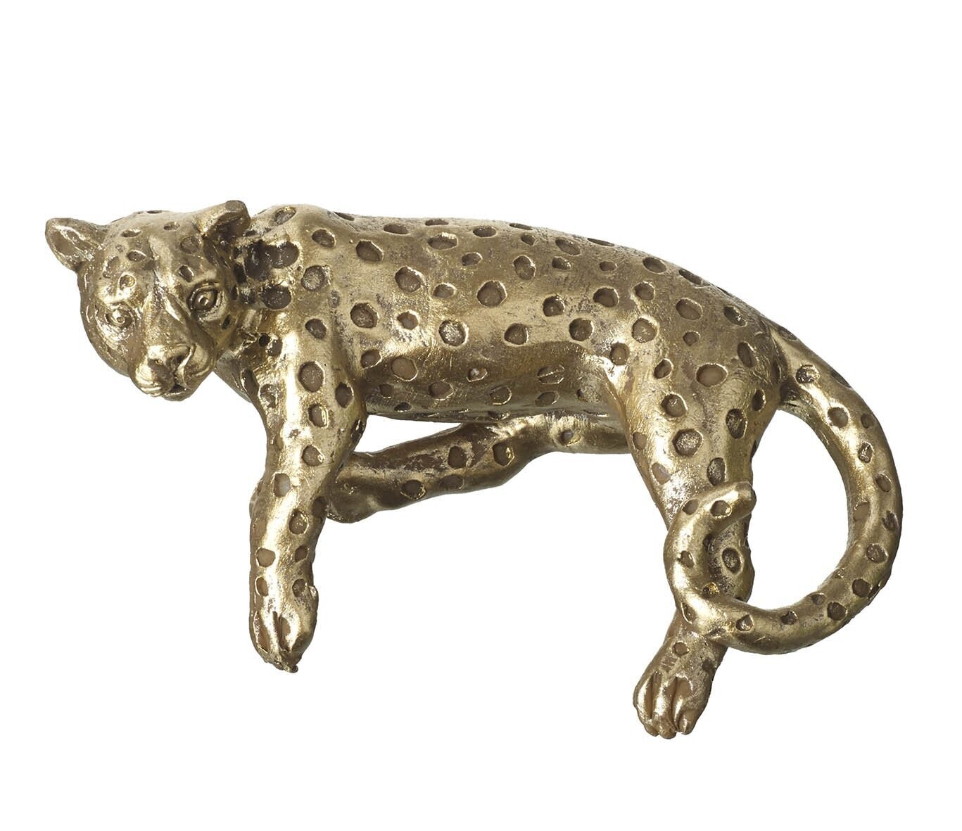 Gold Leopard Pot Hanger