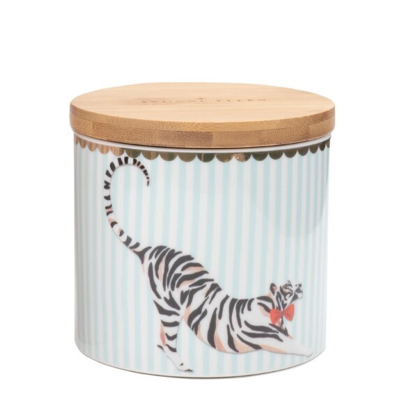 Tiger Storage Jar - Yvonne Ellen