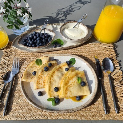 Leaf Shape Ceramic Servingware