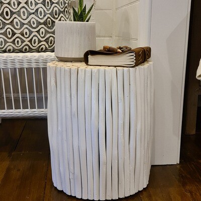 Teak Branch Side Table