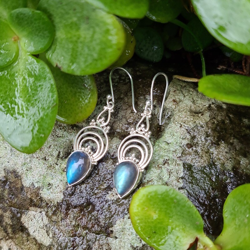 Layla Labradorite Earrings