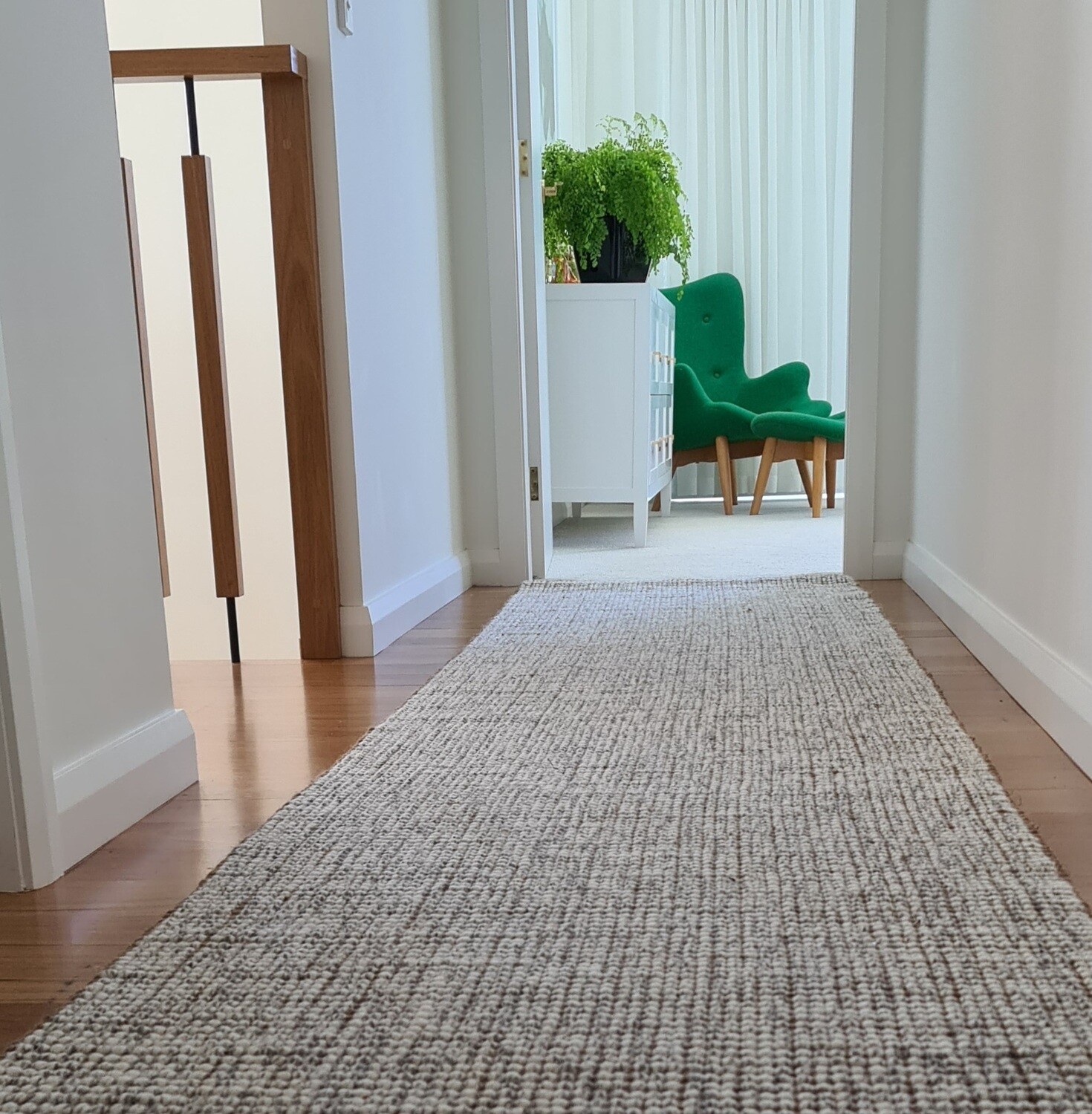 Wool and Jute Floor Runner