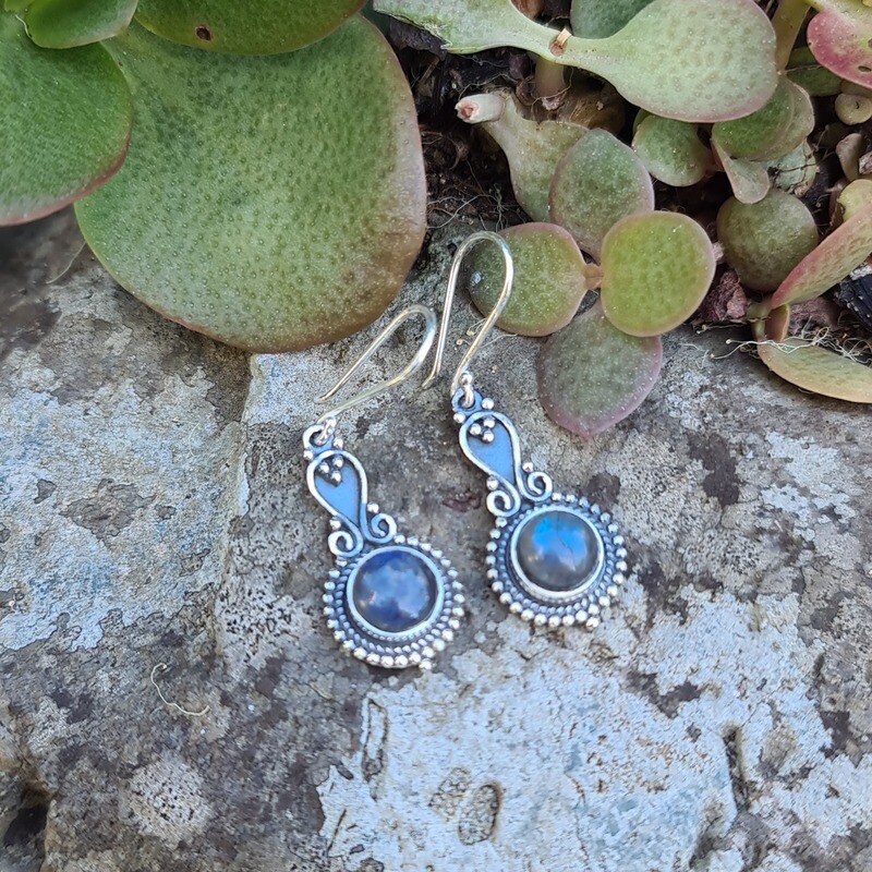 Estelle Labradorite Earrings