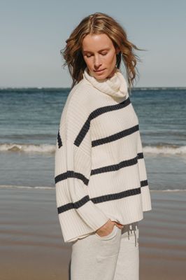 Divine Stripe Rib Pullover