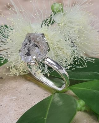 Vera Herkimer Diamond Ring