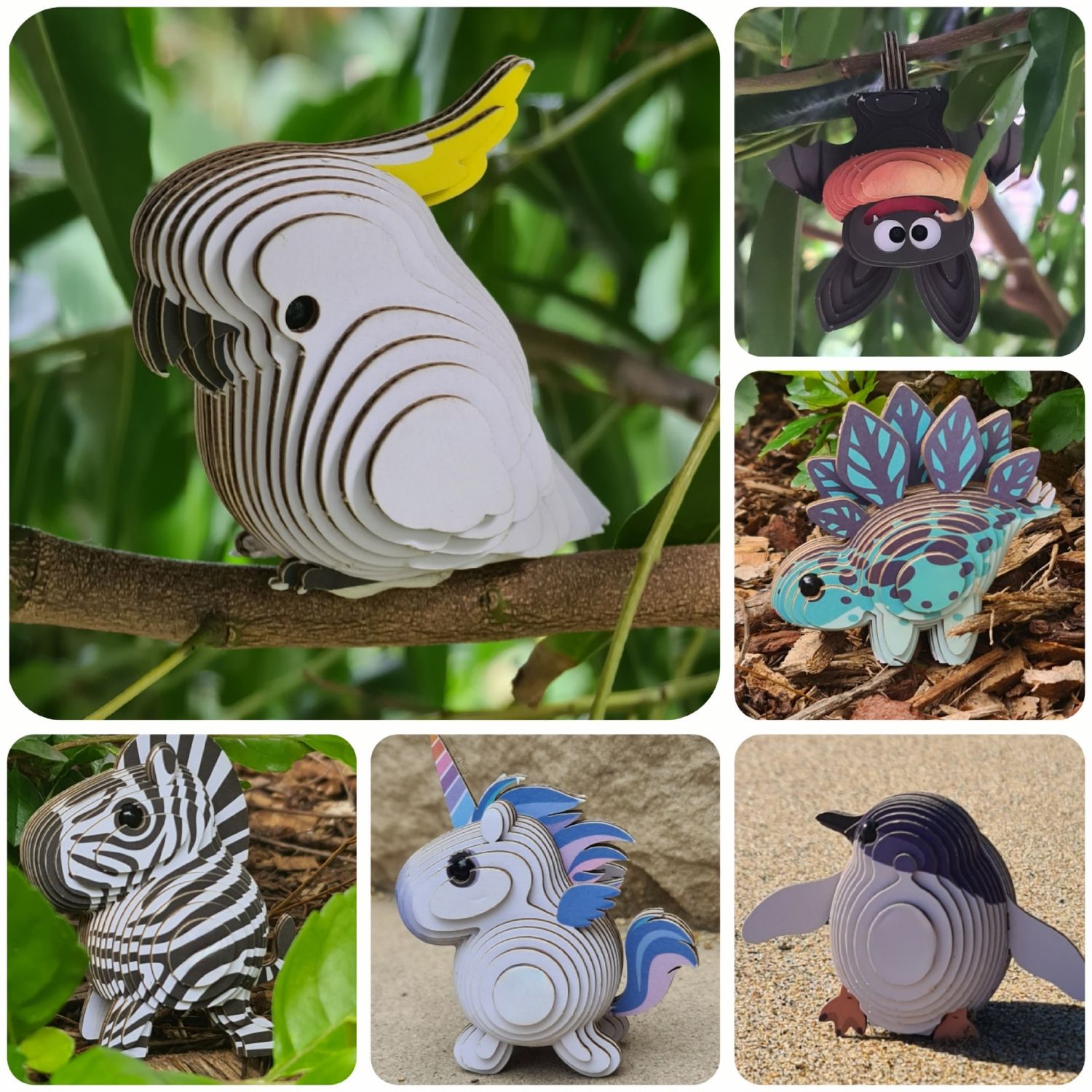 3D Cardboard Model Kit