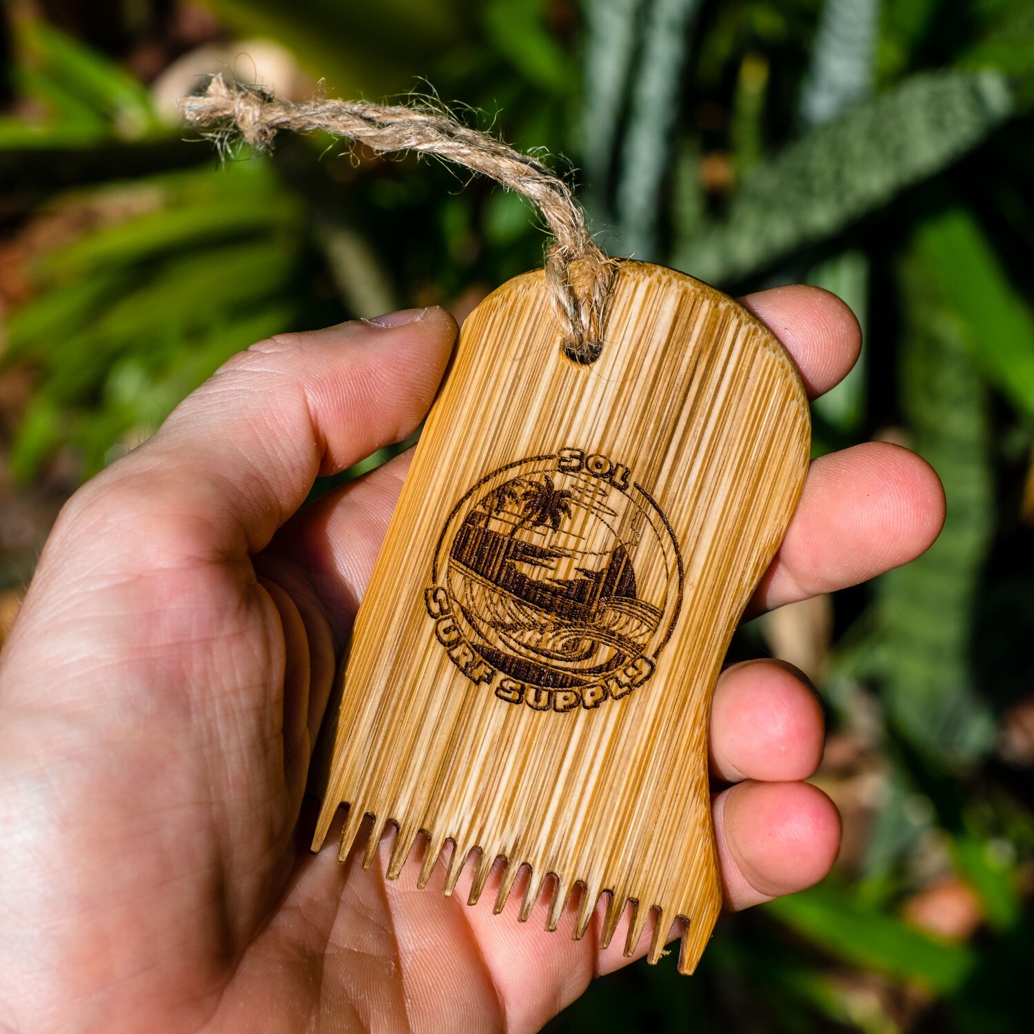 Sol Surf Supply Handmade Bamboo Wax Comb