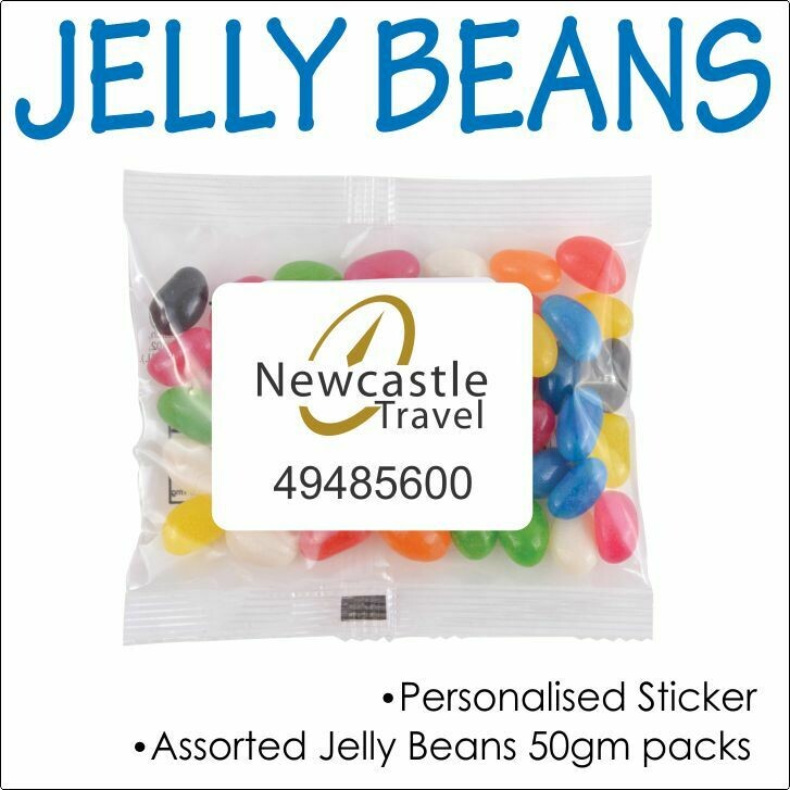50gm ASSORTED JELLY BEANS &gt; LONG EXPIRY DATE