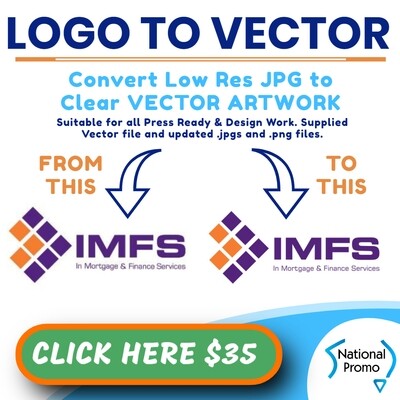 CONVERT JPG to VECTOR ART
