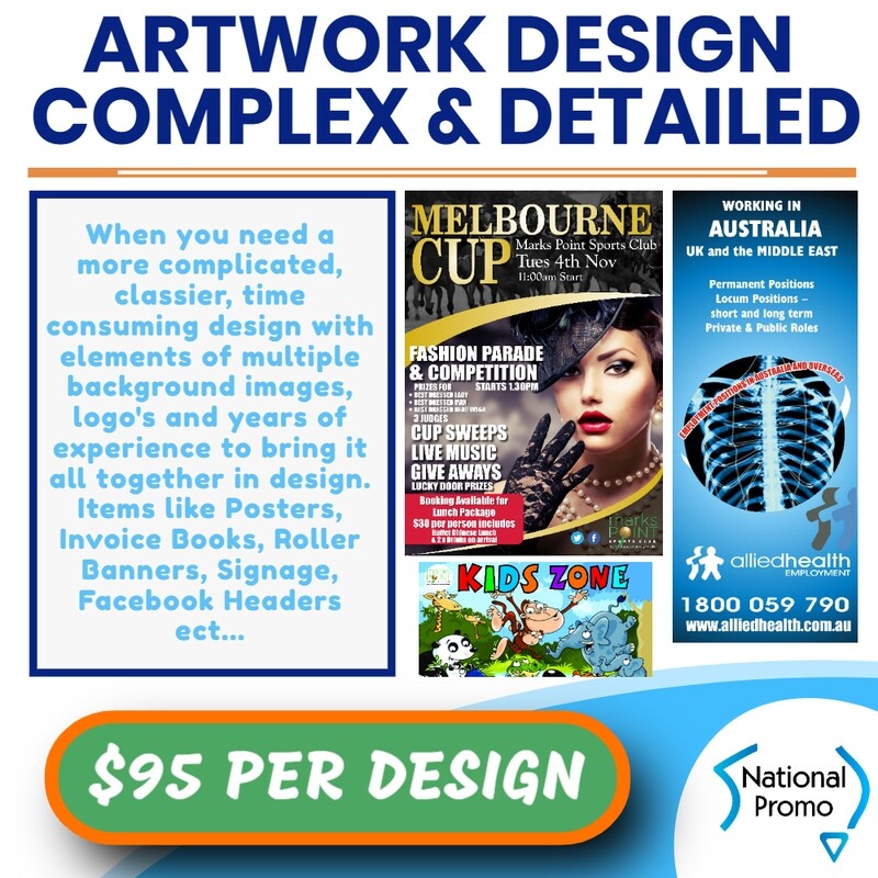 ARTWORK DESIGN - DETAILED &amp; COMPLEX
