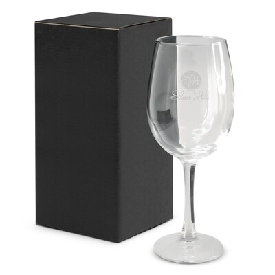 6x Wine Glasses with gift box