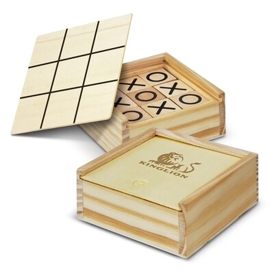 12x Engraved TIC TAC TOE game